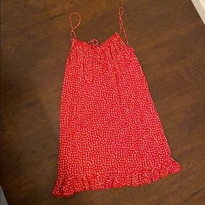 Red and White Heart Dress
